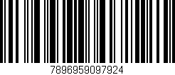 Código de barras (EAN, GTIN, SKU, ISBN): '7896959097924'