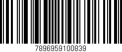 Código de barras (EAN, GTIN, SKU, ISBN): '7896959100839'