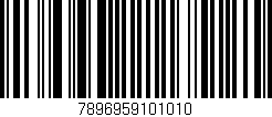 Código de barras (EAN, GTIN, SKU, ISBN): '7896959101010'