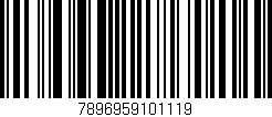 Código de barras (EAN, GTIN, SKU, ISBN): '7896959101119'