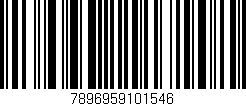 Código de barras (EAN, GTIN, SKU, ISBN): '7896959101546'