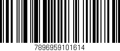 Código de barras (EAN, GTIN, SKU, ISBN): '7896959101614'