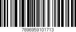 Código de barras (EAN, GTIN, SKU, ISBN): '7896959101713'