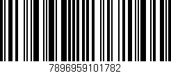 Código de barras (EAN, GTIN, SKU, ISBN): '7896959101782'