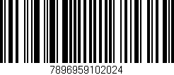 Código de barras (EAN, GTIN, SKU, ISBN): '7896959102024'