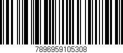 Código de barras (EAN, GTIN, SKU, ISBN): '7896959105308'