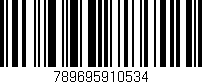 Código de barras (EAN, GTIN, SKU, ISBN): '789695910534'