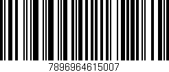Código de barras (EAN, GTIN, SKU, ISBN): '7896964615007'