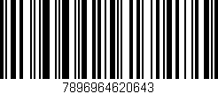Código de barras (EAN, GTIN, SKU, ISBN): '7896964620643'
