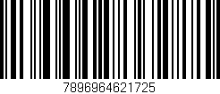 Código de barras (EAN, GTIN, SKU, ISBN): '7896964621725'