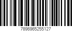 Código de barras (EAN, GTIN, SKU, ISBN): '7896965255127'