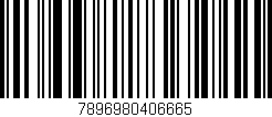 Código de barras (EAN, GTIN, SKU, ISBN): '7896980406665'