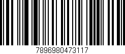 Código de barras (EAN, GTIN, SKU, ISBN): '7896980473117'