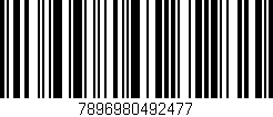 Código de barras (EAN, GTIN, SKU, ISBN): '7896980492477'
