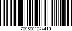 Código de barras (EAN, GTIN, SKU, ISBN): '7896981244419'