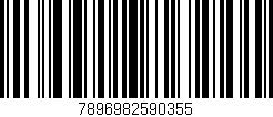 Código de barras (EAN, GTIN, SKU, ISBN): '7896982590355'