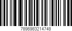 Código de barras (EAN, GTIN, SKU, ISBN): '7896983214748'