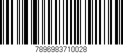 Código de barras (EAN, GTIN, SKU, ISBN): '7896983710028'