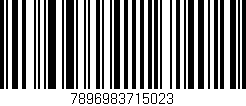 Código de barras (EAN, GTIN, SKU, ISBN): '7896983715023'