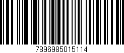 Código de barras (EAN, GTIN, SKU, ISBN): '7896985015114'