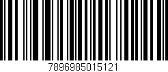 Código de barras (EAN, GTIN, SKU, ISBN): '7896985015121'