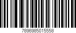 Código de barras (EAN, GTIN, SKU, ISBN): '7896985015558'