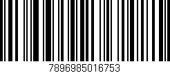 Código de barras (EAN, GTIN, SKU, ISBN): '7896985016753'
