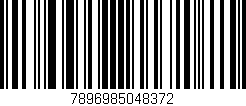 Código de barras (EAN, GTIN, SKU, ISBN): '7896985048372'