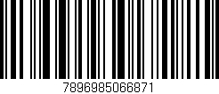 Código de barras (EAN, GTIN, SKU, ISBN): '7896985066871'