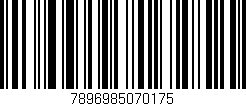Código de barras (EAN, GTIN, SKU, ISBN): '7896985070175'