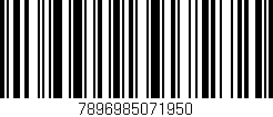 Código de barras (EAN, GTIN, SKU, ISBN): '7896985071950'