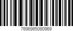 Código de barras (EAN, GTIN, SKU, ISBN): '7896985080969'