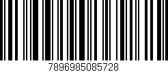 Código de barras (EAN, GTIN, SKU, ISBN): '7896985085728'