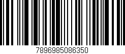 Código de barras (EAN, GTIN, SKU, ISBN): '7896985086350'