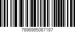 Código de barras (EAN, GTIN, SKU, ISBN): '7896985087197'