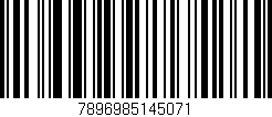 Código de barras (EAN, GTIN, SKU, ISBN): '7896985145071'