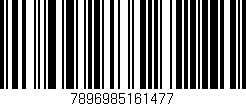 Código de barras (EAN, GTIN, SKU, ISBN): '7896985161477'