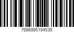 Código de barras (EAN, GTIN, SKU, ISBN): '7896985194536'