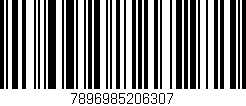 Código de barras (EAN, GTIN, SKU, ISBN): '7896985206307'