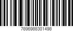 Código de barras (EAN, GTIN, SKU, ISBN): '7896988301498'