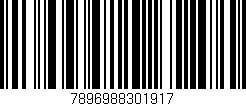 Código de barras (EAN, GTIN, SKU, ISBN): '7896988301917'