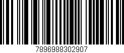 Código de barras (EAN, GTIN, SKU, ISBN): '7896988302907'