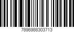 Código de barras (EAN, GTIN, SKU, ISBN): '7896988303713'
