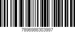 Código de barras (EAN, GTIN, SKU, ISBN): '7896988303997'