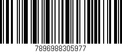 Código de barras (EAN, GTIN, SKU, ISBN): '7896988305977'
