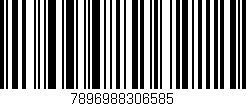 Código de barras (EAN, GTIN, SKU, ISBN): '7896988306585'