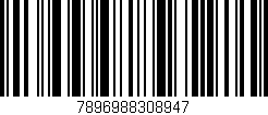 Código de barras (EAN, GTIN, SKU, ISBN): '7896988308947'