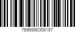 Código de barras (EAN, GTIN, SKU, ISBN): '7896988309197'