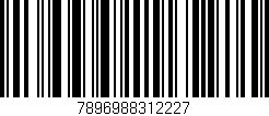 Código de barras (EAN, GTIN, SKU, ISBN): '7896988312227'