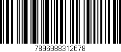 Código de barras (EAN, GTIN, SKU, ISBN): '7896988312678'